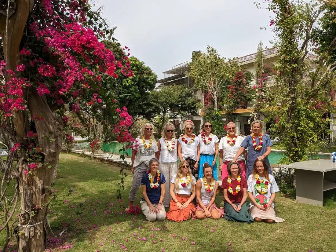 Australian women's yoga group, last day
