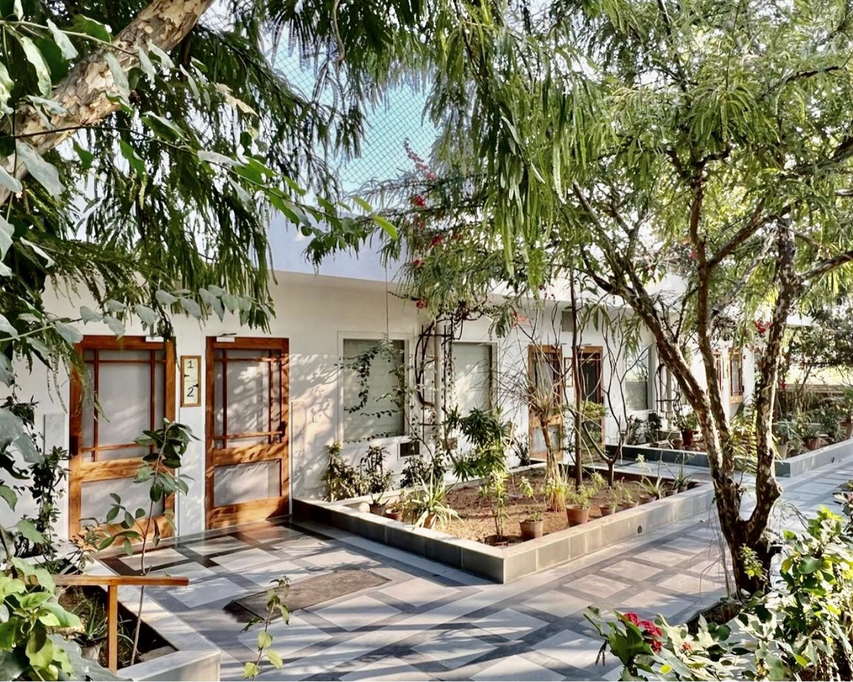 Standard rooms facing the garden