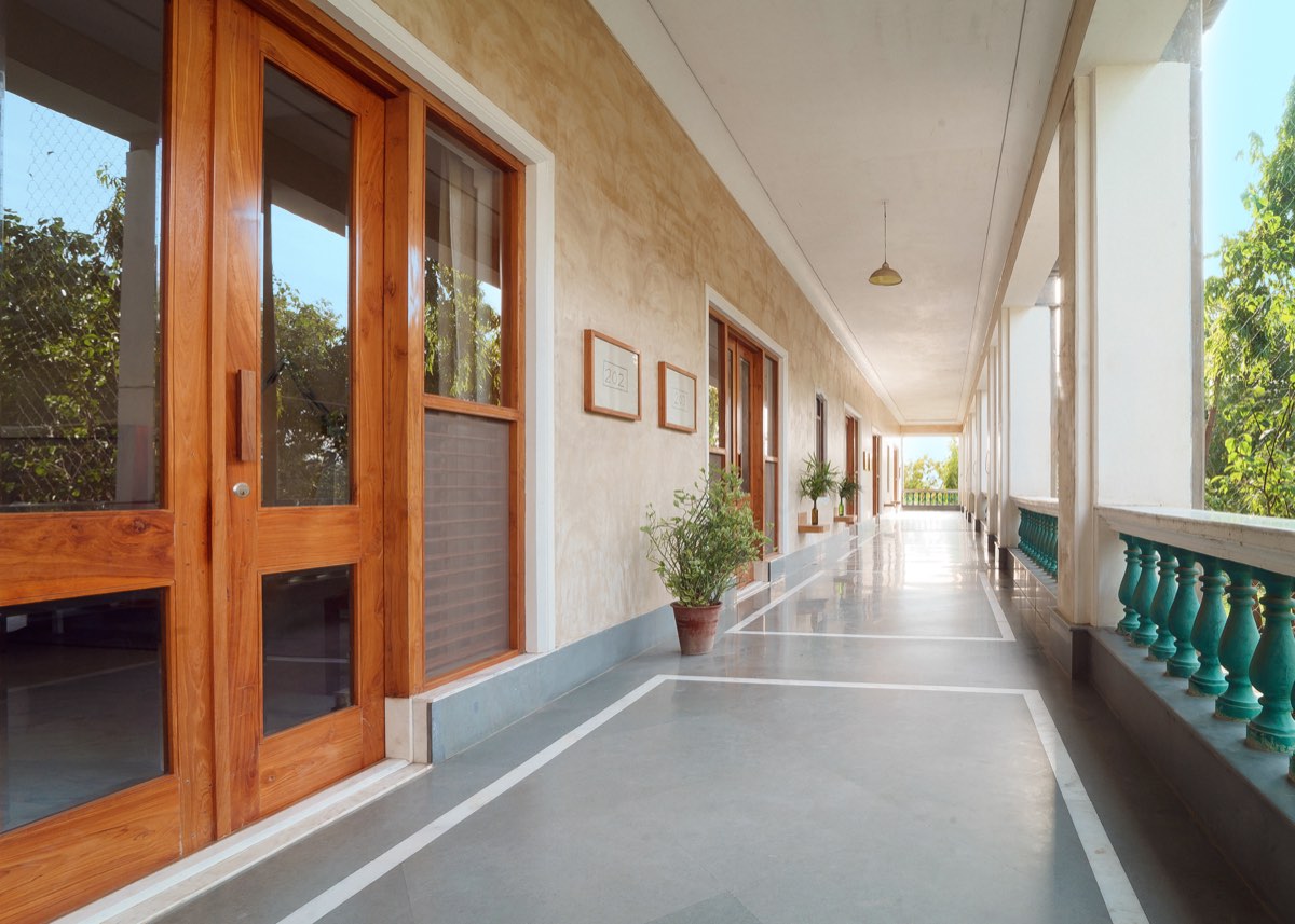 The veranda outside the Suite